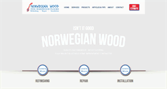 Desktop Screenshot of norwegianwoodfloors.com